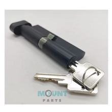 Load image into Gallery viewer, Door Lock Cylinder Black 60/70/80 mm Cylinder Door Lock Supply China Factory Price Lock Cylinder For Door Safe Security