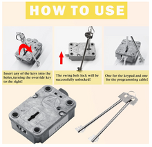 Load image into Gallery viewer, Electronic Safe Lock Biometric Fingerprint Password Function Safe Lock For Gun Safe Factory Price Electronic Digital Safe Lock