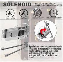 Load image into Gallery viewer, Electronic Safe Combination Lock Gun Safe Solenoid Lock Black Keypad China Factory Price Electronic Cabinet Safe Lock