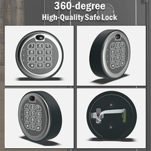 Load image into Gallery viewer, Electronic Keypad Gun Safe Lock, Digital Security Vault Door Lock with LED Keypad for Home, Gun Cabinets & Safes