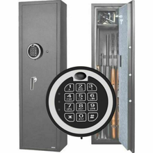 Load image into Gallery viewer, Electronic Keypad Gun Safe Lock, Digital Security Vault Door Lock with LED Keypad for Home, Gun Cabinets & Safes