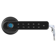 Load image into Gallery viewer, Bluetooth-compatible Electronic Door Lock USB Charging Door Knobs Lock with 2 Keys Lever Handle Lock Keyless Entry for Apartment