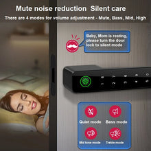 Load image into Gallery viewer, Electronic Smart Door Lock With Biometric Fingerprint / Password / Key Unlock USB Emergency Charge Silent Wooden Door Lock
