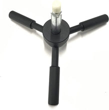 Load image into Gallery viewer, Black Heavy-Duty Triangular Safe Door Handle Stylish Durable for Vaults Gun Cabinets
