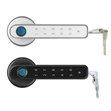 Load image into Gallery viewer, Bluetooth-compatible Electronic Door Lock USB Charging Door Knobs Lock with 2 Keys Lever Handle Lock Keyless Entry for Apartment