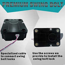 Load image into Gallery viewer, Gun Safe Lock Replacement Chrome Keypad Electronic Safe Lock with Swing Bolt for Most Safe Box,Gun and Strong Vaults Door