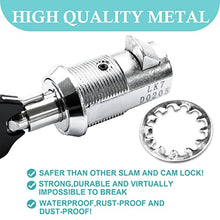 Load image into Gallery viewer, 3 Pack Vending Machine Locks Tubular Keyway (Keyed Aliked) Slam Lock for Coke Snack Candy Soda Machine Lock