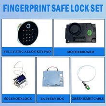 Load image into Gallery viewer, Safe Lock Premium Security Digital Keypad LED Touch Display Fingerprint Gun Safe Lock for Vault Hotel File Cabinet Door