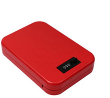 Load image into Gallery viewer, Dialing Wheel Password Safes Portable Car Safebox Handgun Safes Valuables Money Jewelry Storage Box Security Pistol Strongbox
