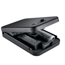 Load image into Gallery viewer, Dialing Wheel Password Safes Portable Car Safebox Handgun Safes Valuables Money Jewelry Storage Box Security Pistol Strongbox