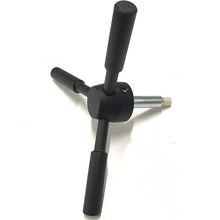 Load image into Gallery viewer, Black Heavy-Duty Triangular Safe Door Handle Stylish Durable for Vaults Gun Cabinets
