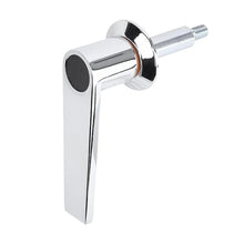 Load image into Gallery viewer, Satin Chrome Square Shaft Safe Handle Standard L Shape for ATM Safes Vault Doors - Durable Hardware Accessory
