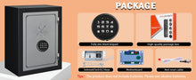 Load image into Gallery viewer, Gun Safe Lock Replacement with Solenoid, Safe Box Lock with 2 Override Keys Black Keypad Replacement for Safe Box, Rifle Safe
