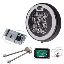 Load image into Gallery viewer, Safe Lock Electronic Solenoid Lock With 2 Override Keys, Keypad Lock Fits Gun Safe Box and Security Cabinet
