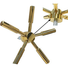 Load image into Gallery viewer, 5 Spoke Gun Safe Handle Fireproof Rifle Cabinet Depository Strong Box Gun Vault Door Hardware Replacement Key Fit Most Safes
