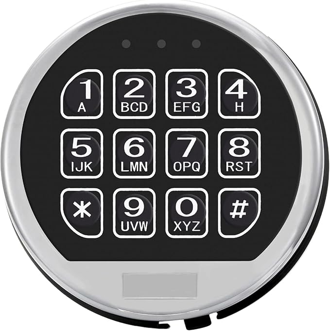 Smart Password and Fingerprint Electronic Security Lock Electronic Safe ATM Lock for Gun Safe/ Safe Box/ Vault